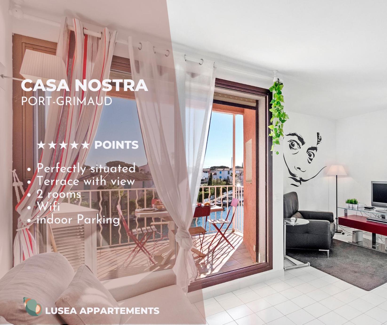 Casa Nostra, Port-Grimaud, Vue Sur Les Canaux Extérieur photo